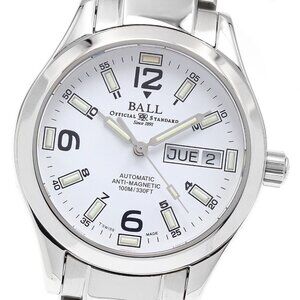 BALL WATCH Engineer Master NM1016C Day date white Dial Automatic Men's_899145